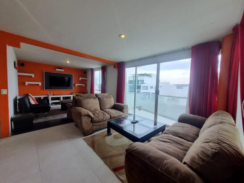 Departamento Amueblado en Renta en Fracc. Milenio lll Qro. Mex .
