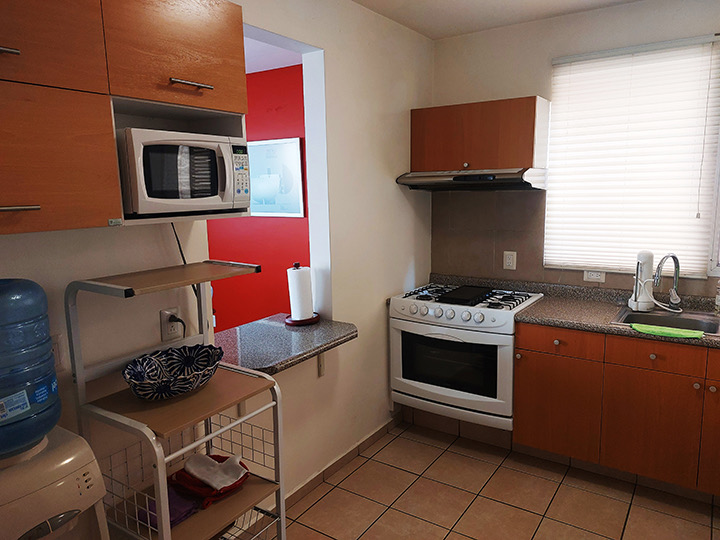 Renta Departamento Amueblado en Fracc. Milenio lll Qro . Mex .
